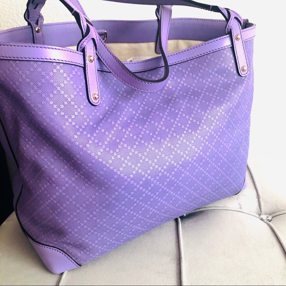 Gucci tote bag- lilac Diamanté -Authentic-